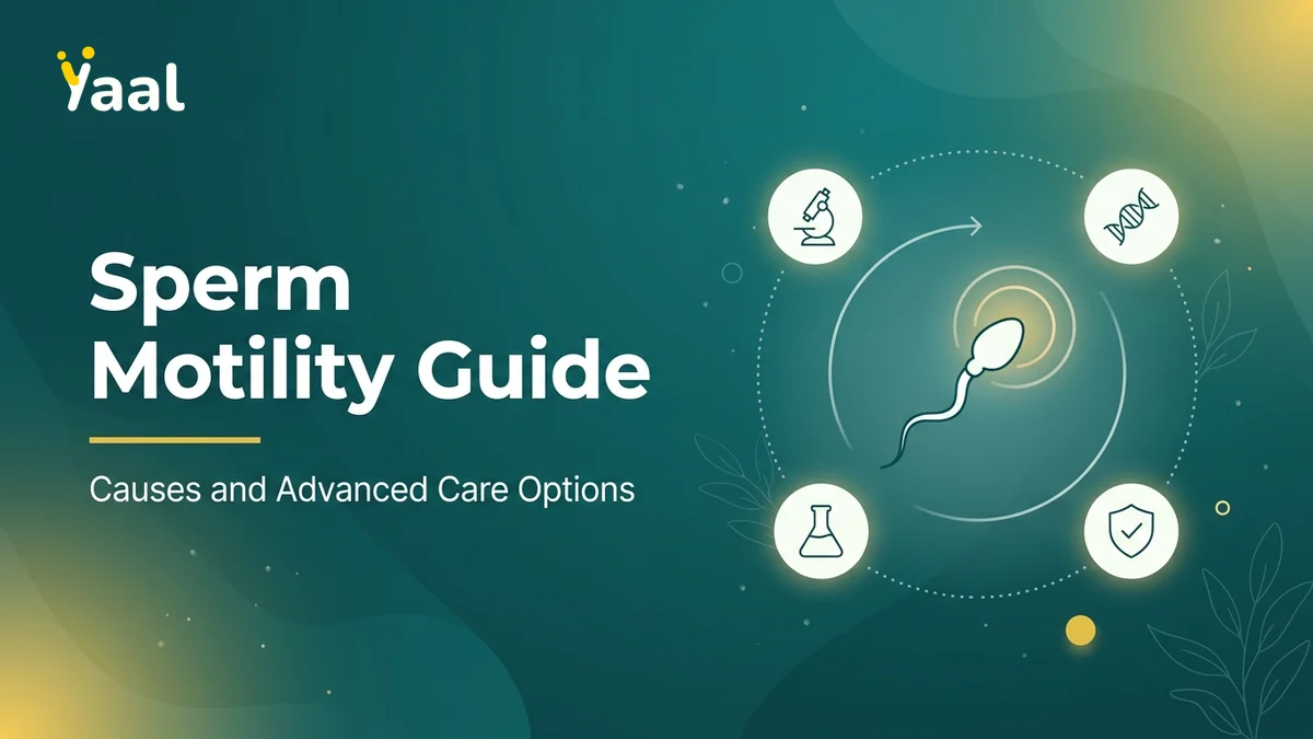 Asthenozoospermia: Causes & Treatments for Low Sperm Motility — Yaal Fertility Centre
