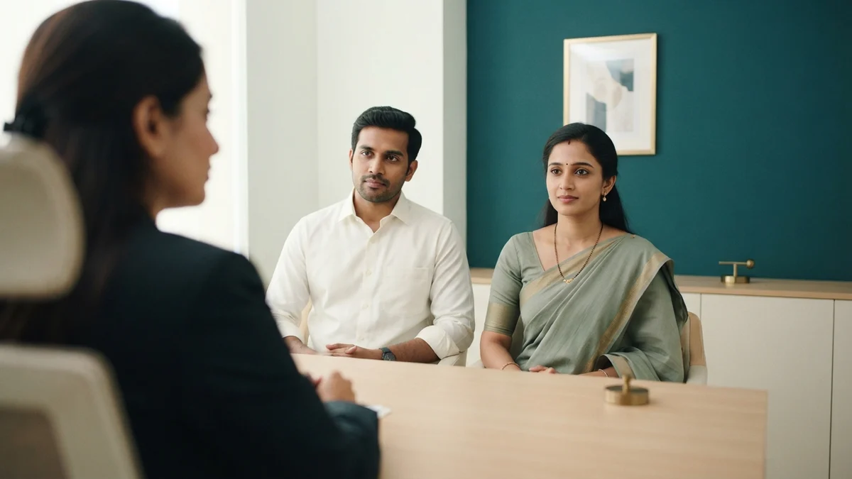 A couple discussing IUI Success Rate with a fertility specialist at Yaal Fertility Centre