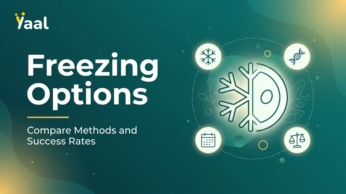 Embryo Freezing vs Egg Freezing: Differences & Success Rates — Yaal Fertility Centre