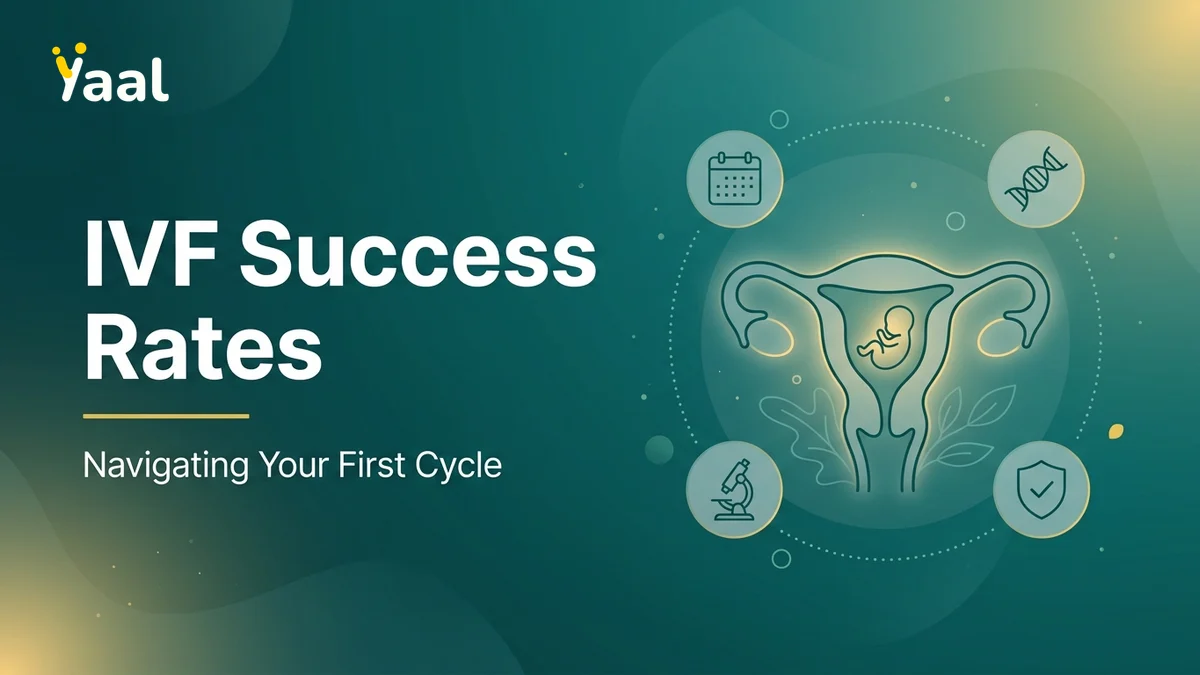 First IVF Cycle Success Rate: What to Realistically Expect — Yaal Fertility Centre