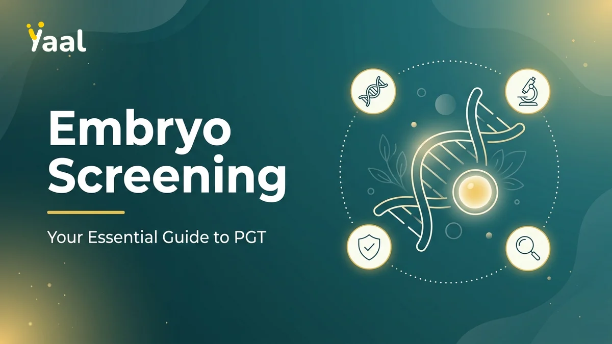 PGT PGD PGS Embryo Genetic Testing: A Complete Guide — Yaal Fertility Centre