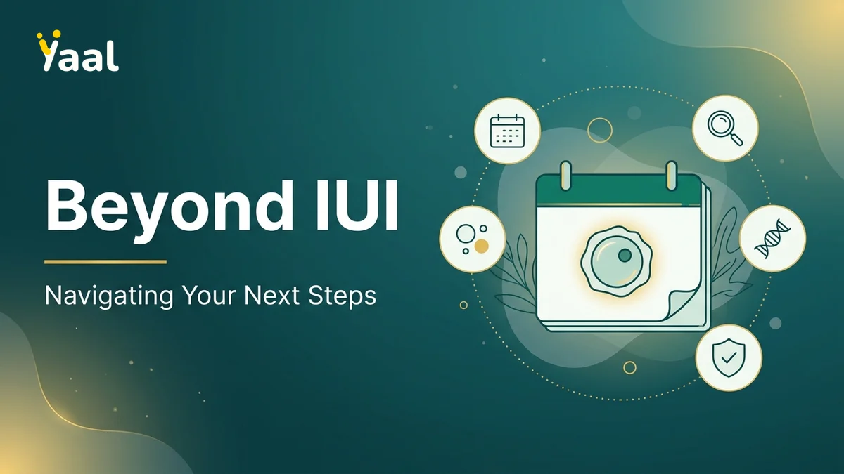 Guide to when IUI fails and transitioning to IVF illustration