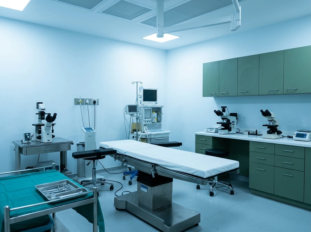 Procedure room at Yaal Fertility Centre, Kilpauk