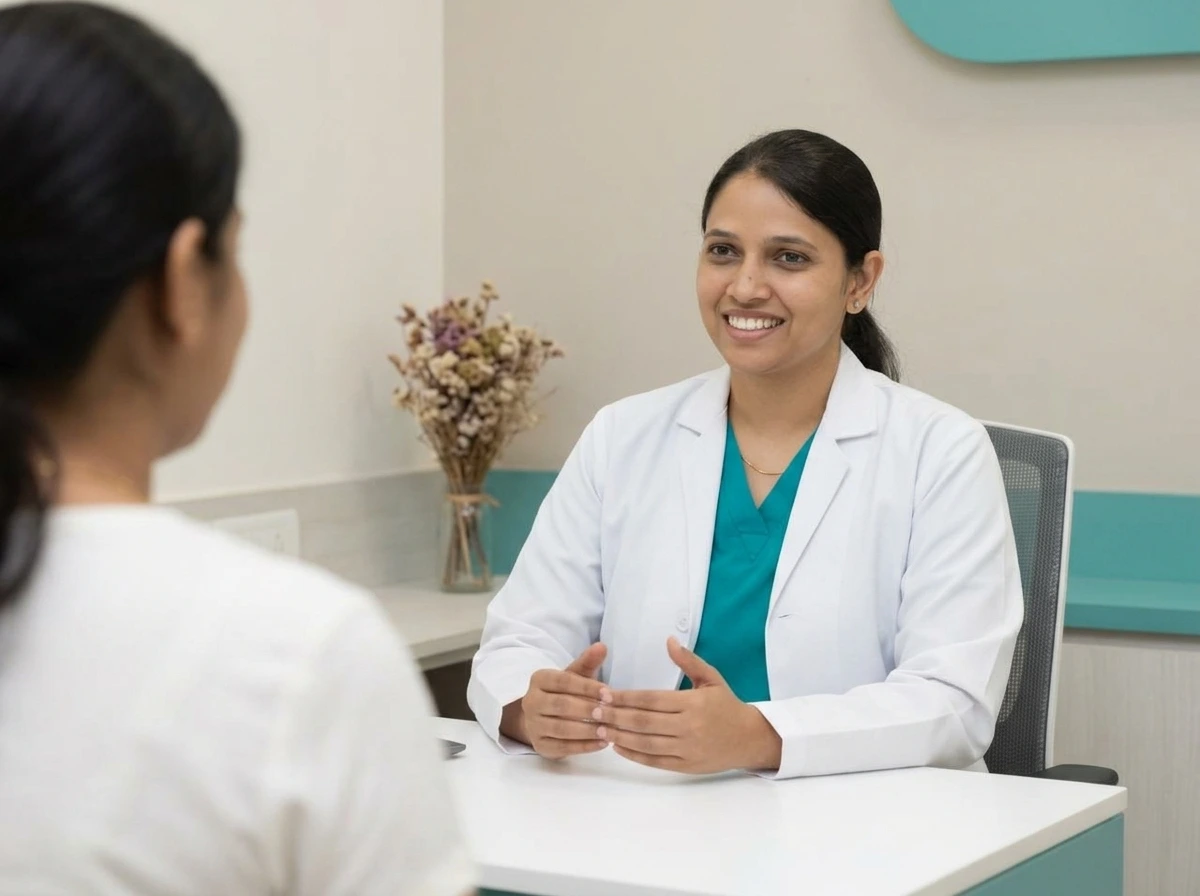 Consultation room at Yaal Fertility Centre, Red Hills