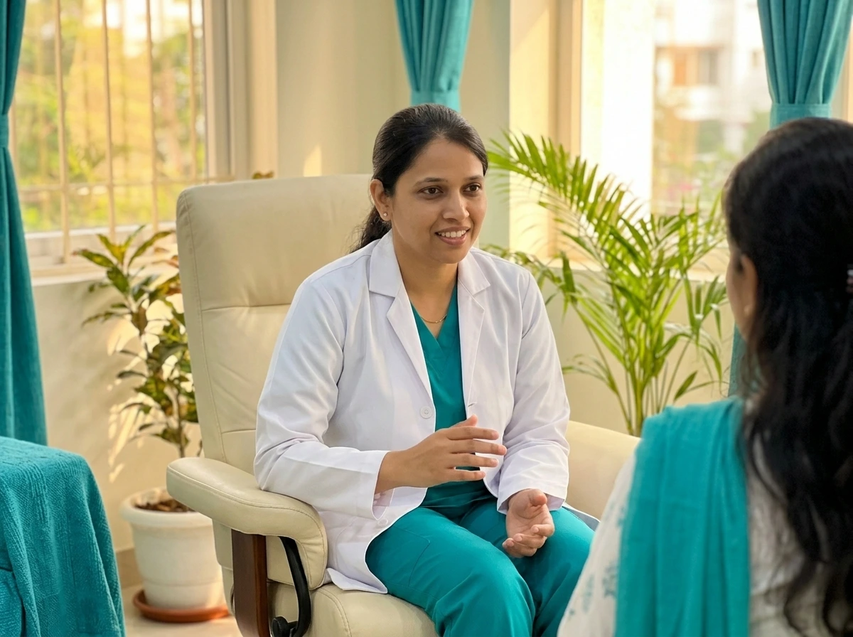 Counselling room at Yaal Fertility Centre, Red Hills